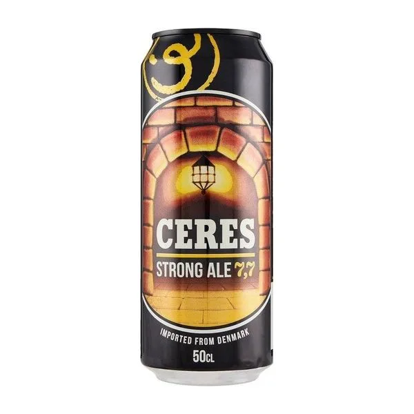 Birra Ceres in lattina
