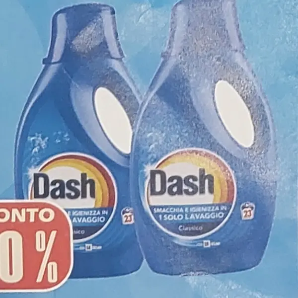 Dash classico lavatrice 1035ml
