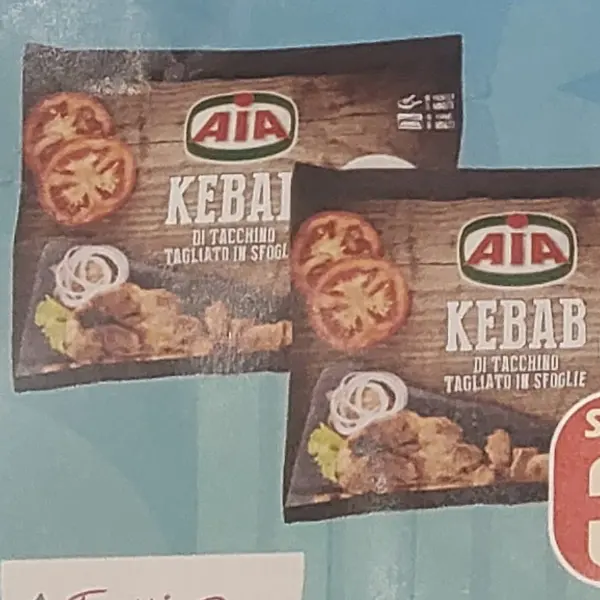 Kebab di pollo 400g