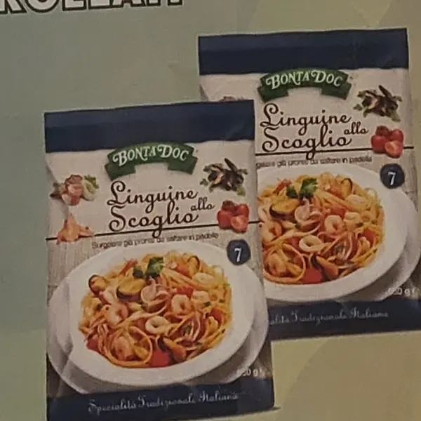 Linguine allo scoglio surgelate 550g
