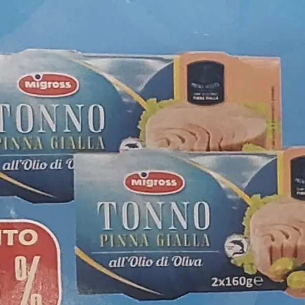 Tonno Migross pinna gialla 2x160g