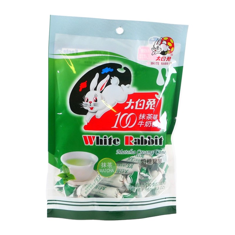 Caramelle al Latte White Rabbit Gusto Matcha 150g