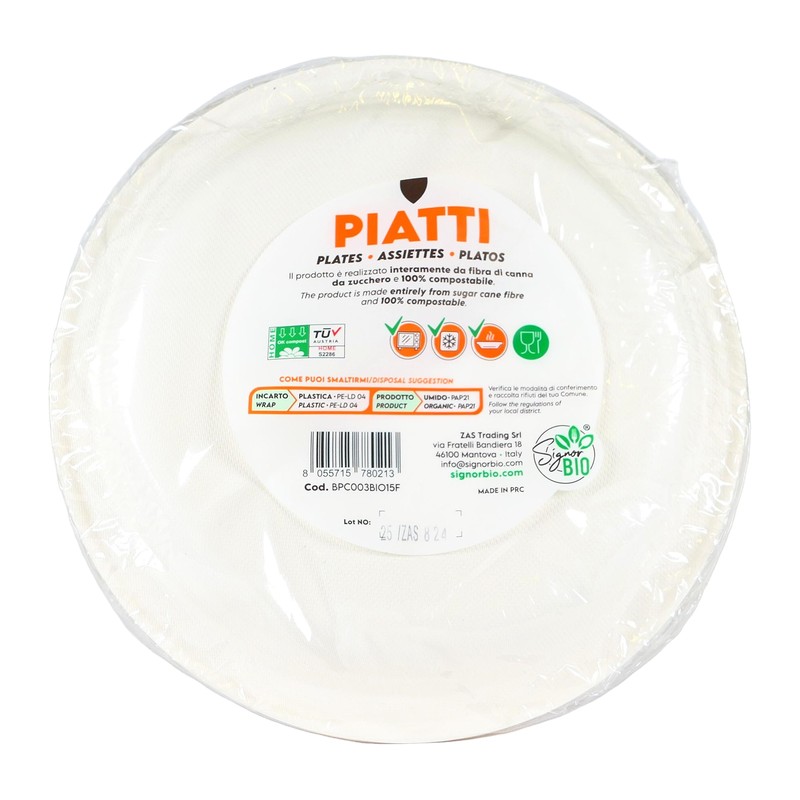 PIATTO PIANO SIGNORBIO X15