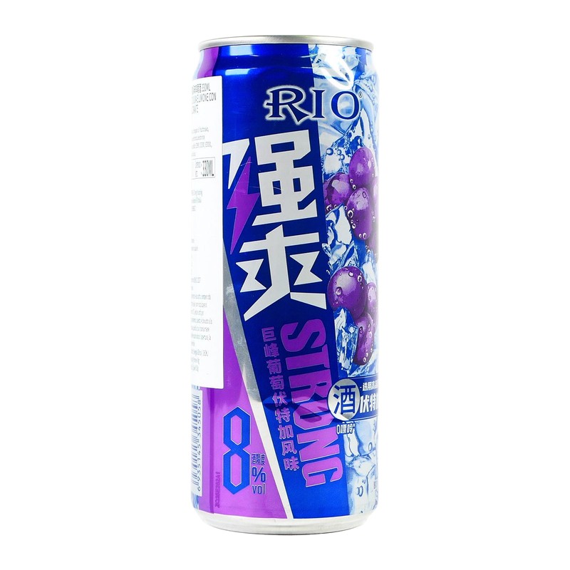 COCKTAIL RIO STRONG UVA E LIMONE 330ML