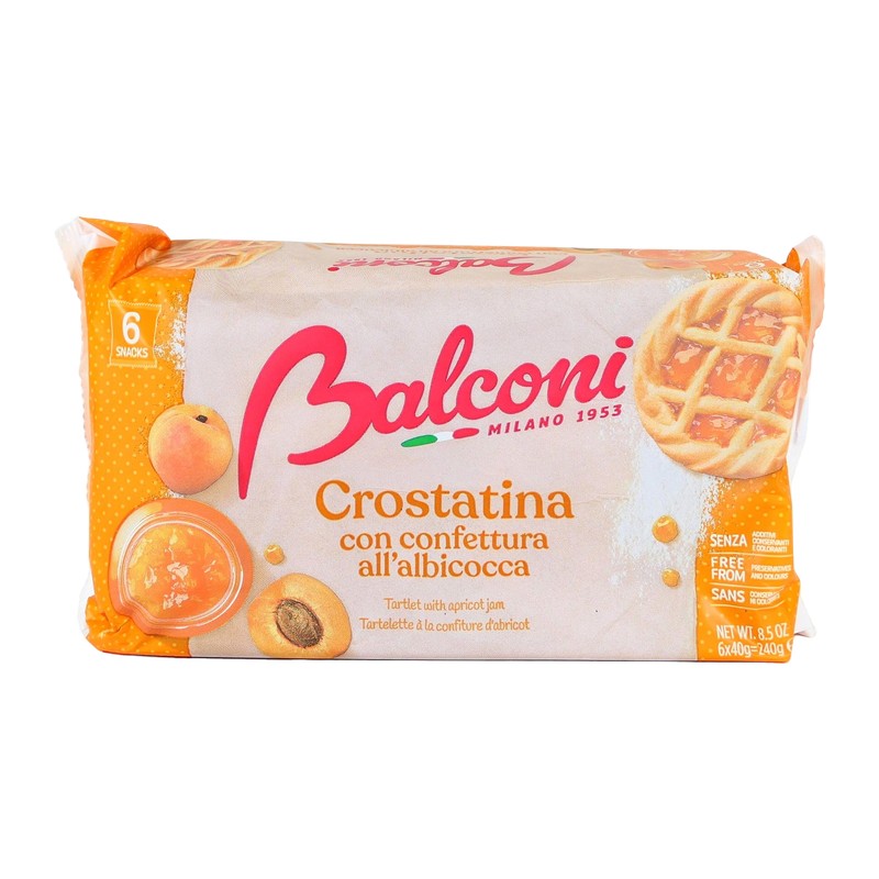 CROSTATINE X6 ALBICOCCA GR240