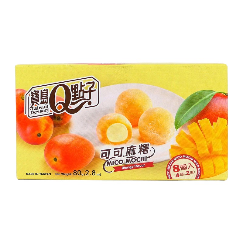 Mochi Taiwan Dessert Mico Mochi Gusto Mango 80g