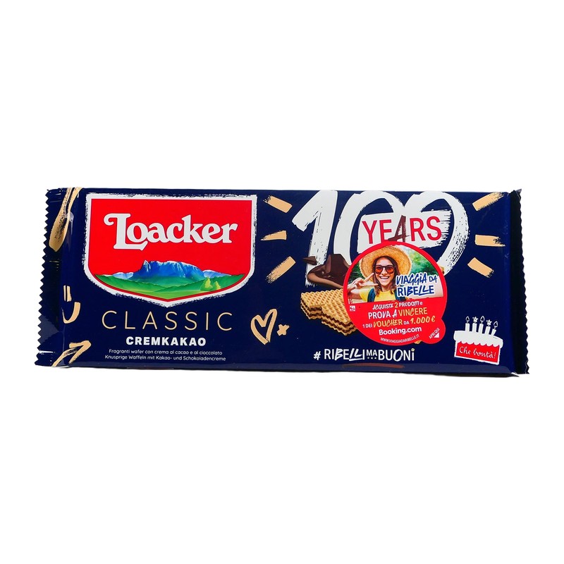 LOACKER WAFER CACAO GR175