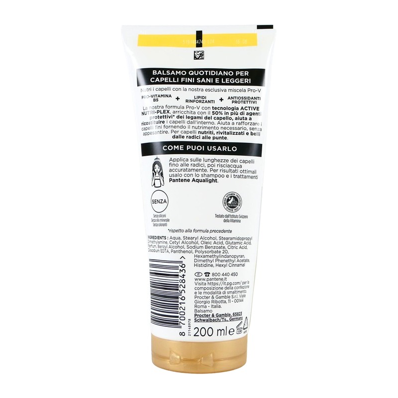 BALS.PANTENE AQUALIGHT ML200