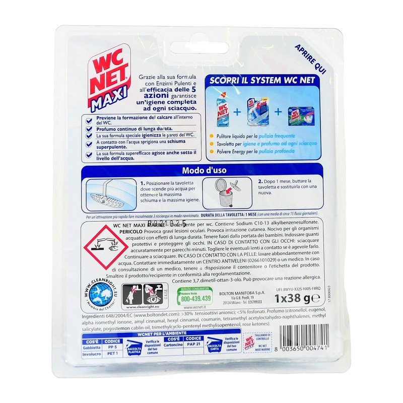 WC NET TAV.ENERGY MAXI GR40