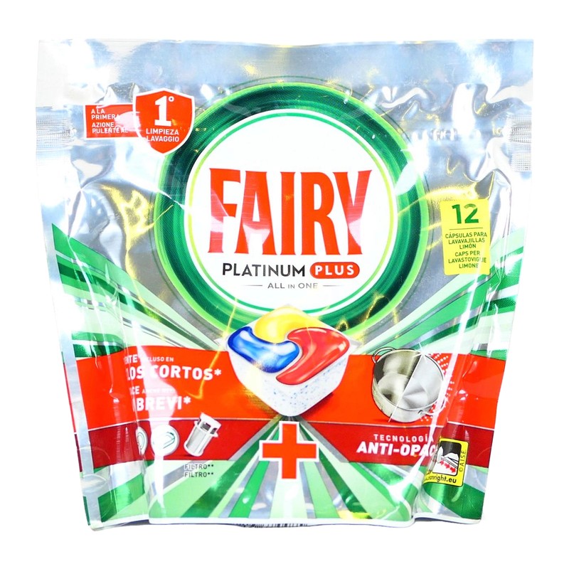 FAIRY AIO PLATINUM PLUS YELLOW X12
