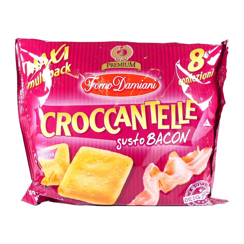 CROCCANTELLE BACON X8 GR.240