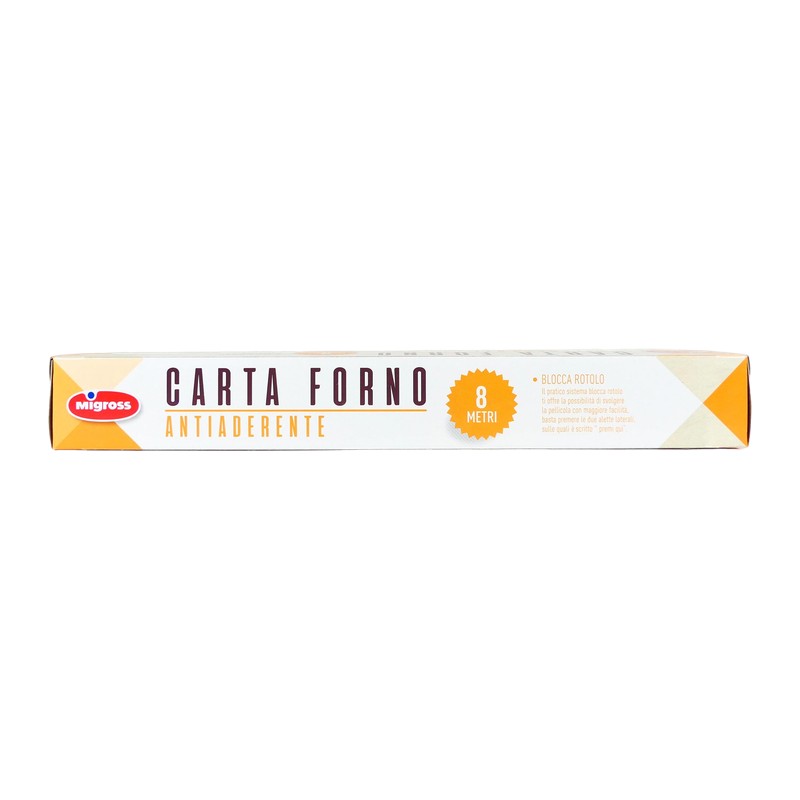 MIGROSS CARTA FORNO 8MT ROTOLO