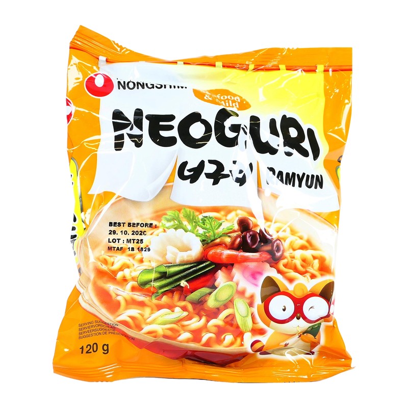 RAMEN NONGSHIM NEOGURI FRUTTI DI MARE MILD 120G
