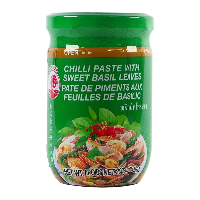 Pasta di Peperoncino e Basilico Cock Brand 200g
