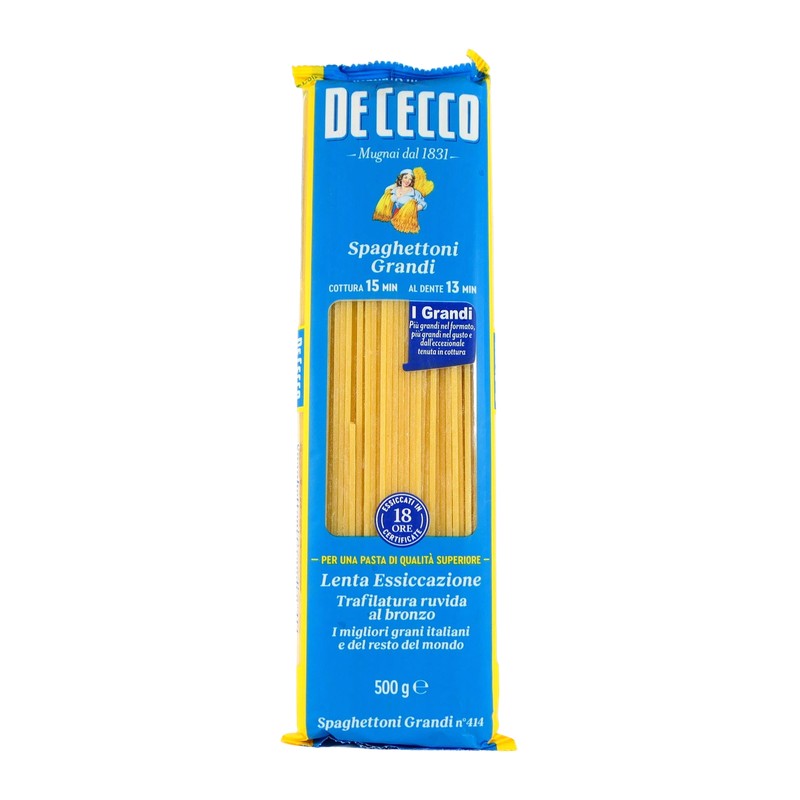 PASTA DE CECCO SPAGHETTONI GRANDI 500G