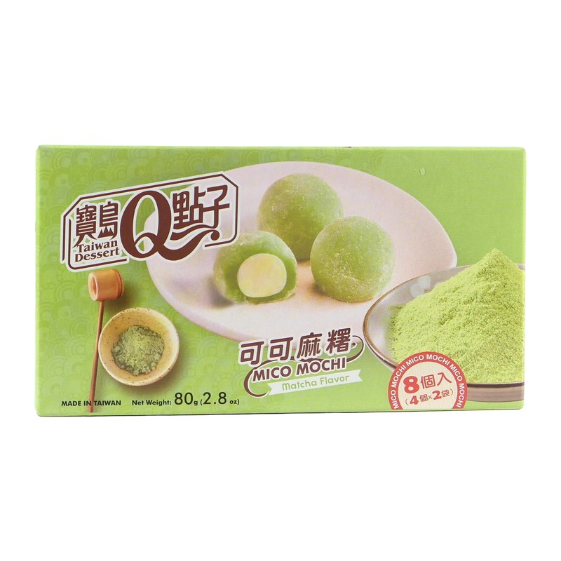 MOCHI TAIWAN DESSERT MICO MOCHI MATCHA 80G