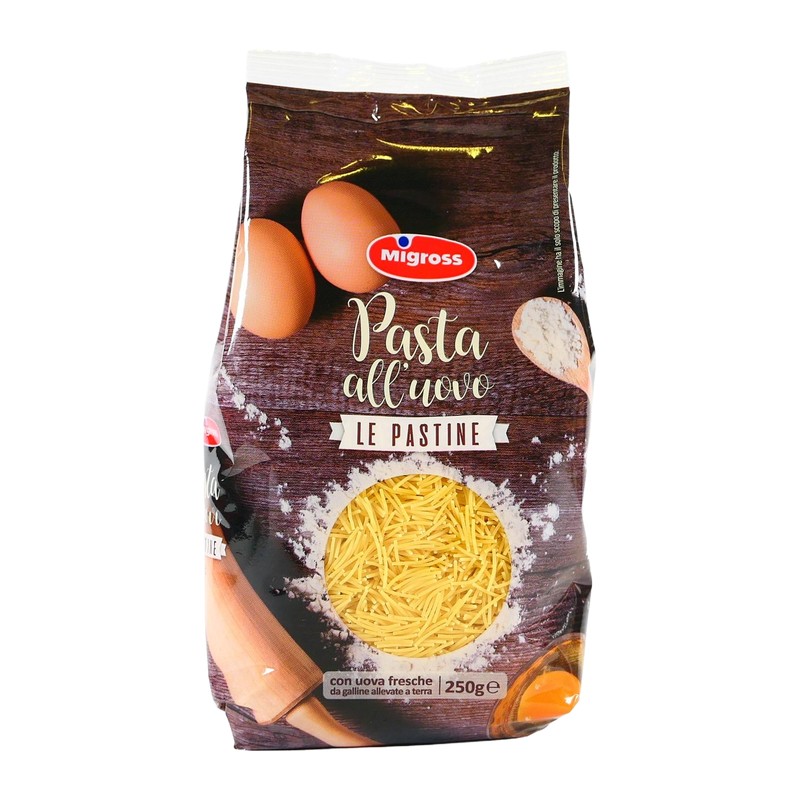 PASTA ALL'UOVO MIGROSS LE PASTINE FILINI 250G
