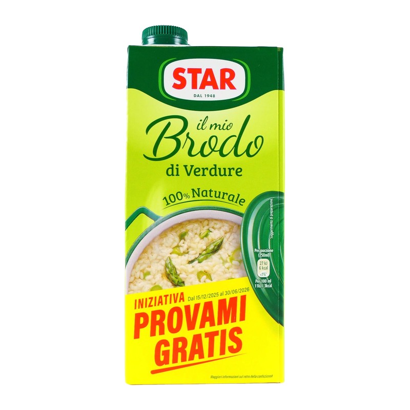 BRODO VERDURE STAR ML1000