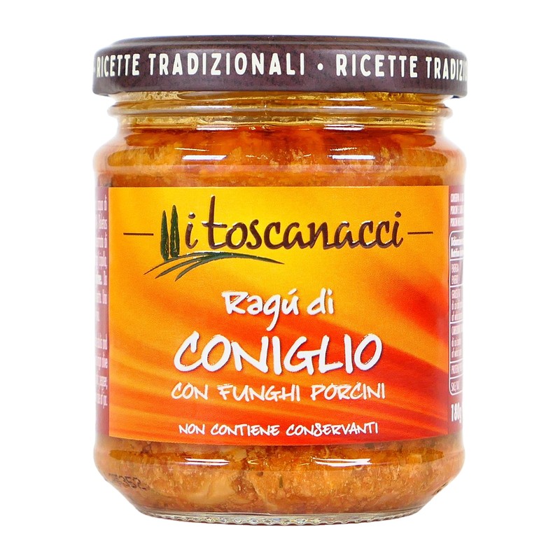 RAGU CONIGLIO E PORC.I TOS. GR180