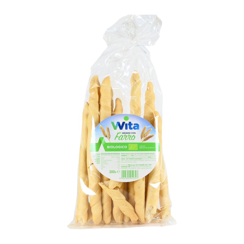 GRISSINI WITA FARRO BIO 200G