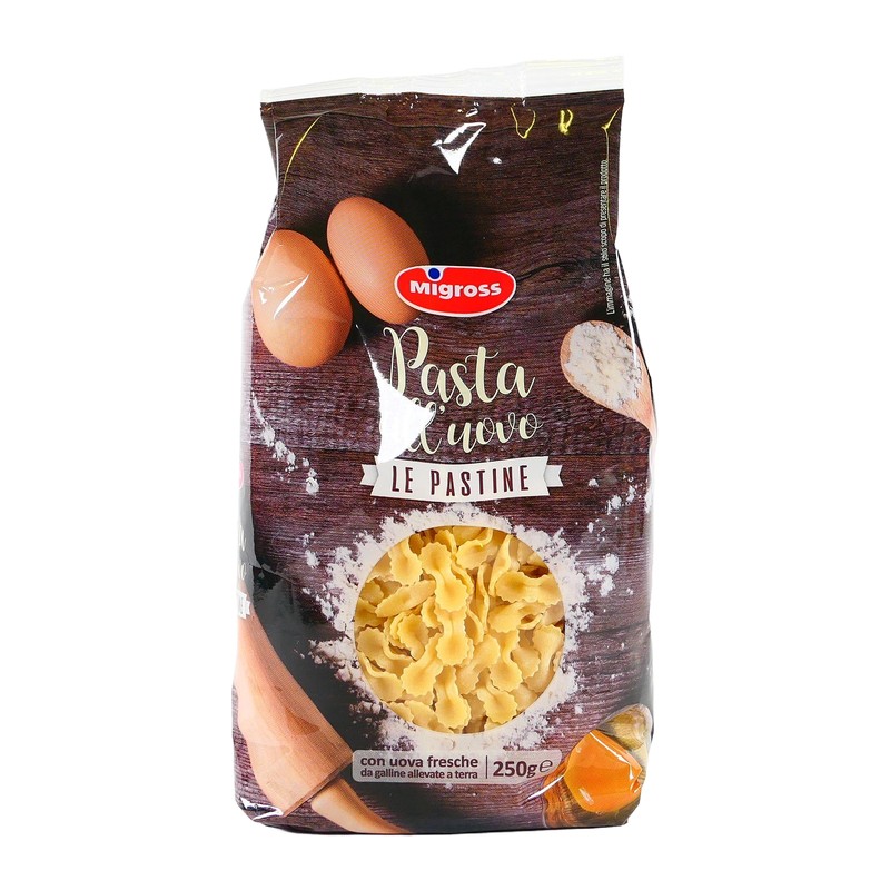 PASTA ALL'UOVO MIGROSS FARFALLINE 250G
