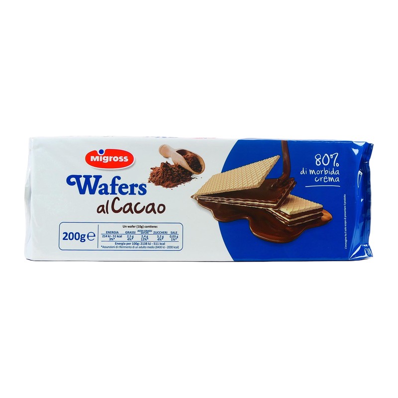 MIGROSS WAFERS CACAO GR200