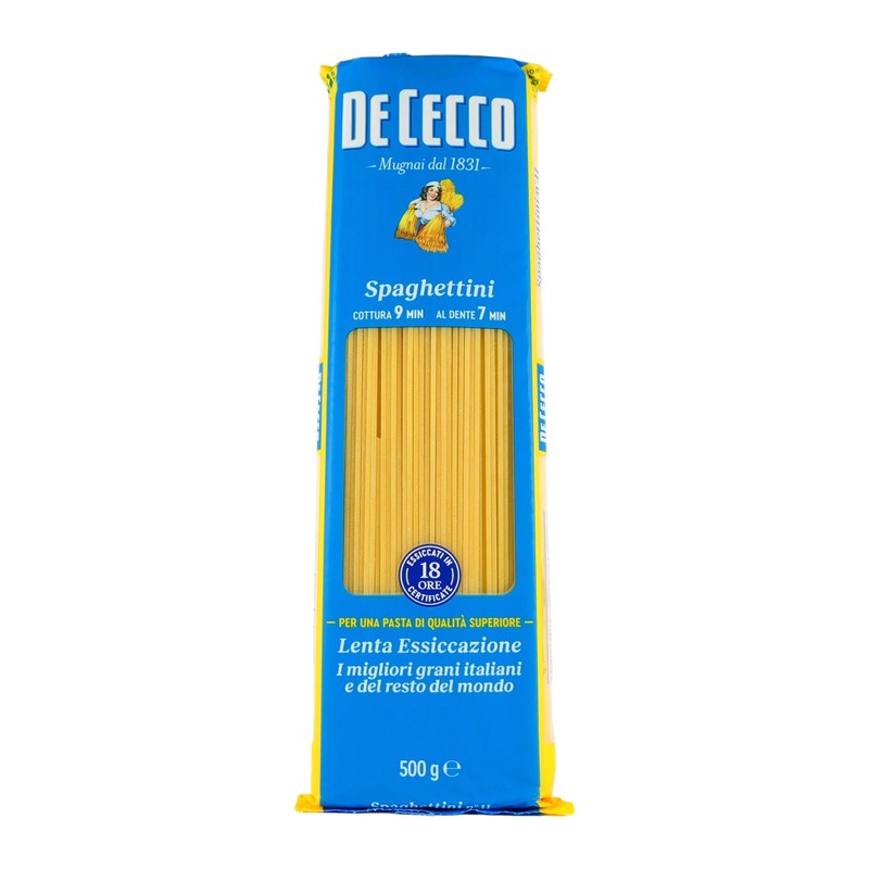 DE CECCO SPAGHETTINI 11 GR500