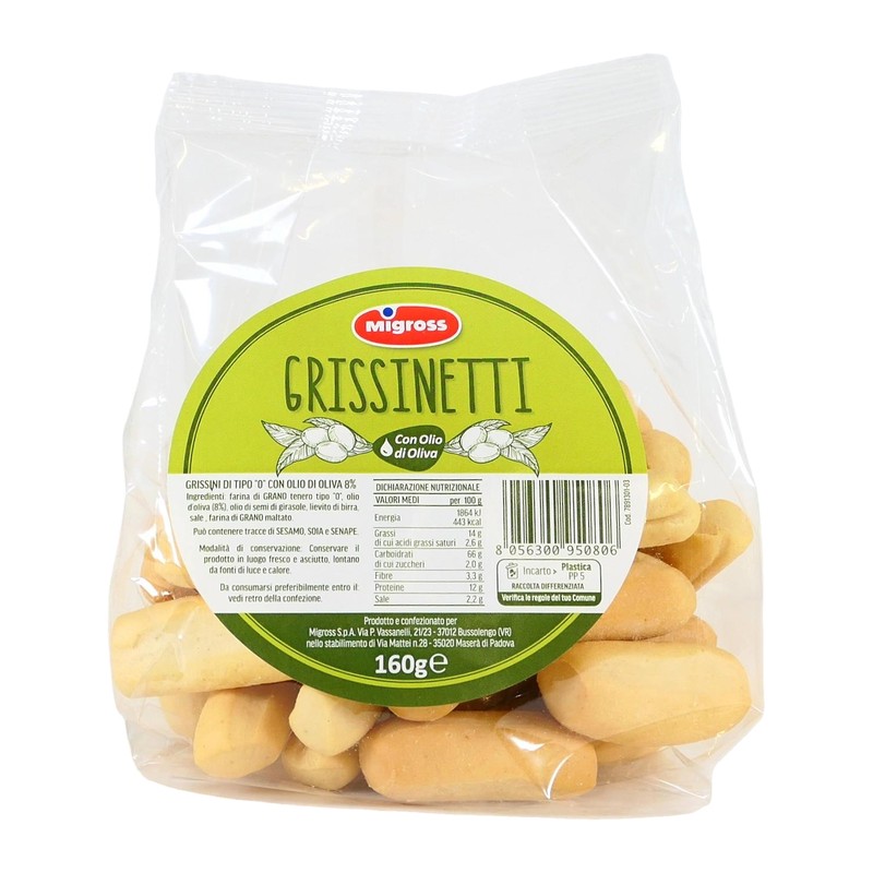 MIGROSS GRISSINETTI O/OL. GR160
