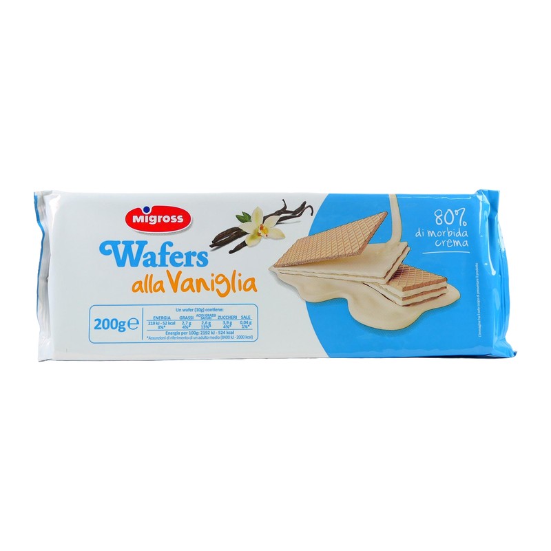 MIGROSS WAFERS VANIGLIA GR200