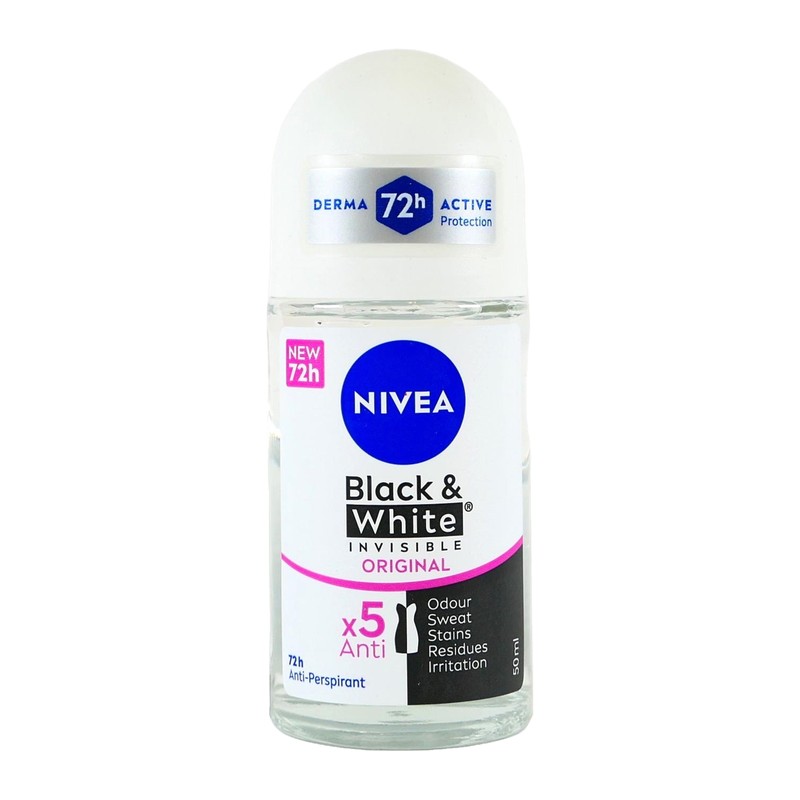 DEO NIVEA B&W ORIG.DONNA ML50