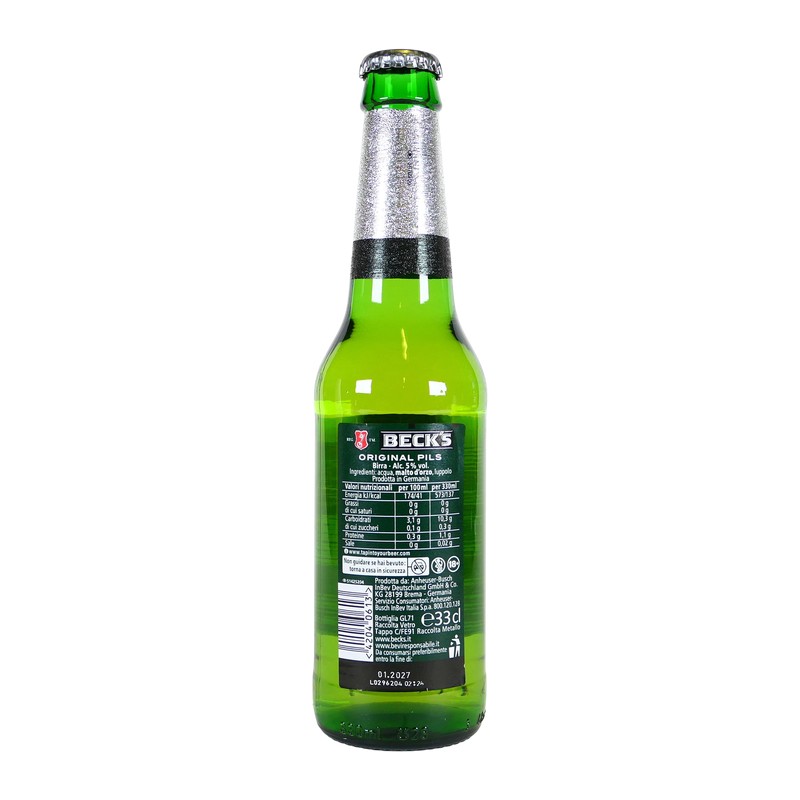 BIRRA BECK'S ORIGINAL PILS 33CL