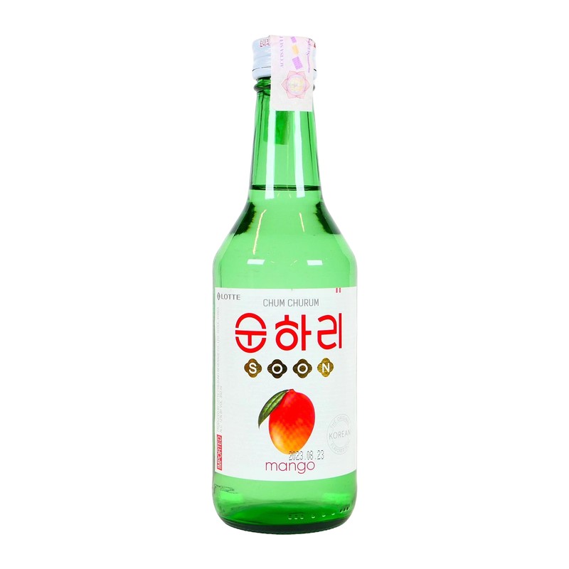 SOJU LOTTE CHUM CHURUM SOONHARI MANGO 360ML