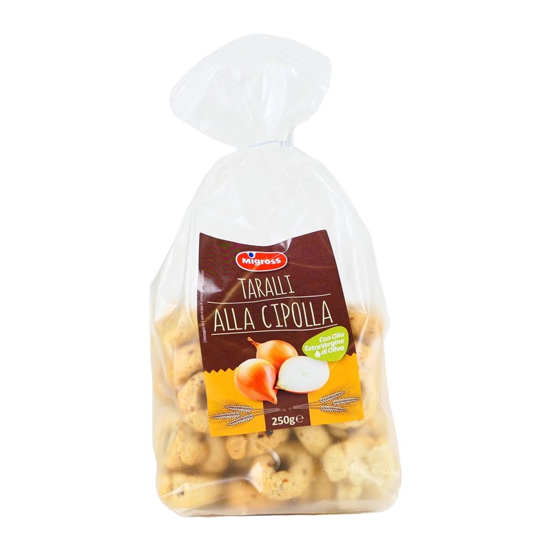MIGROSS TARALLI CIPOLLA GR250