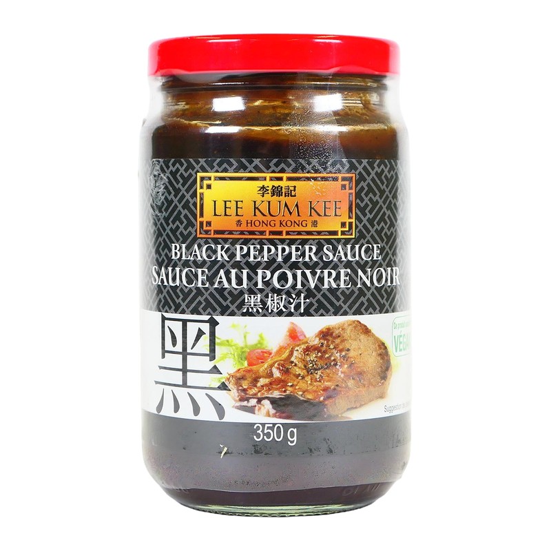Salsa di Pepe Nero Lee Kum Kee 350g