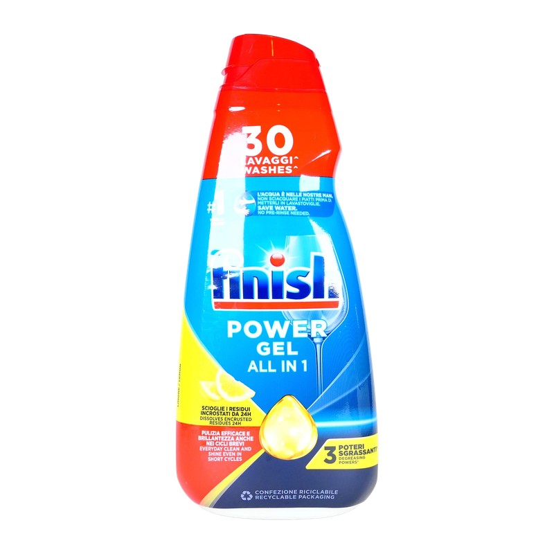 FINISH GEL MAX LEMON 30L ML600
