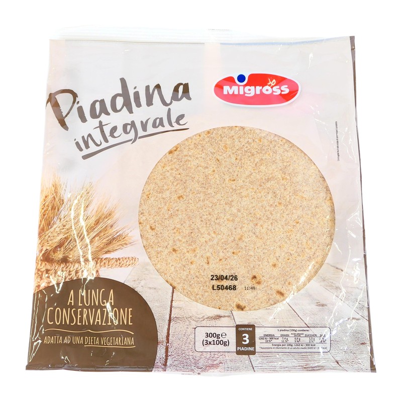 MIGROSS PIADINA INTEGRALE GR300