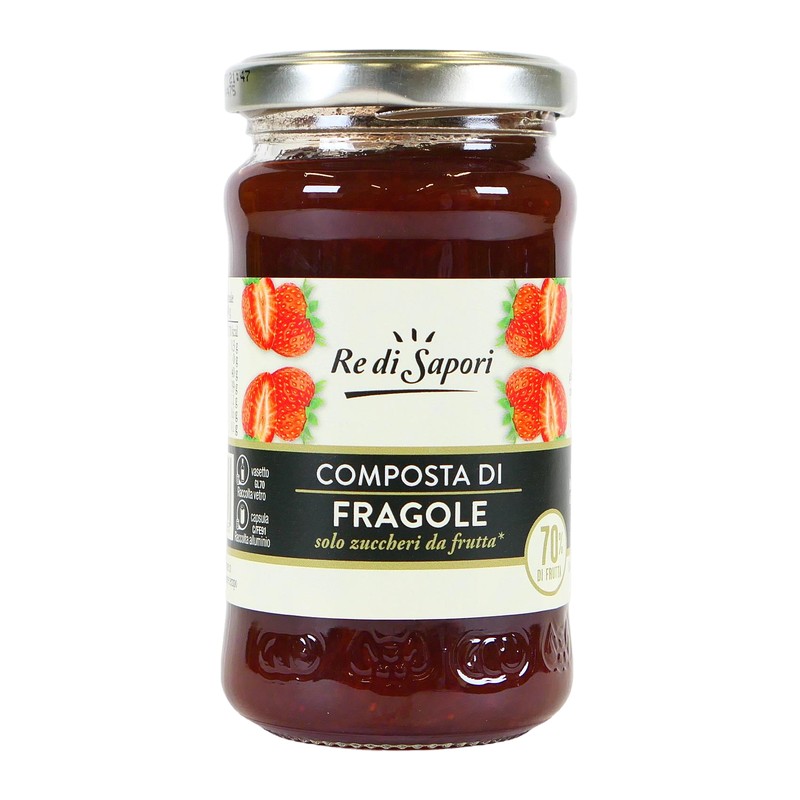 COMPOSTA RE DI SAPORI FRAGOLE 240G