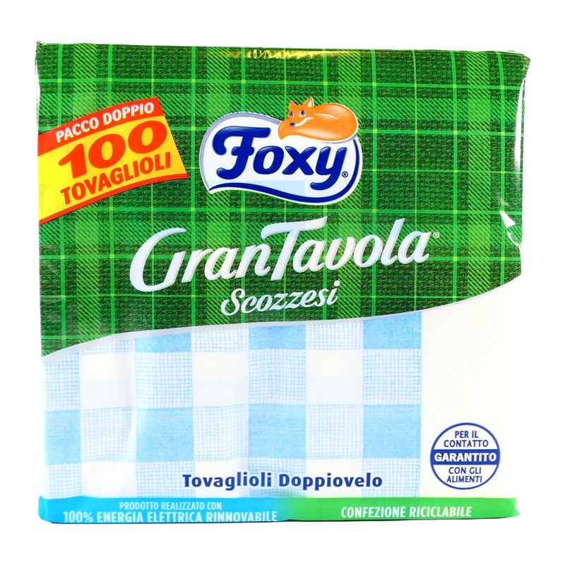 TOV.FOXY SCOZZESI X100 ASS.