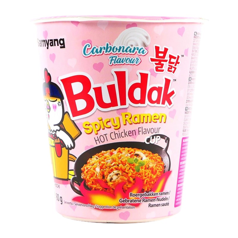 RAMEN SAMYANG BULDAK CARBONARA CUP 80G