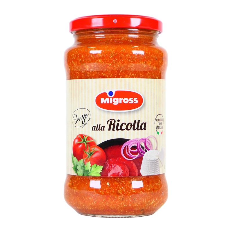 MIGROSS SUGO POM/RICOTTA GR400