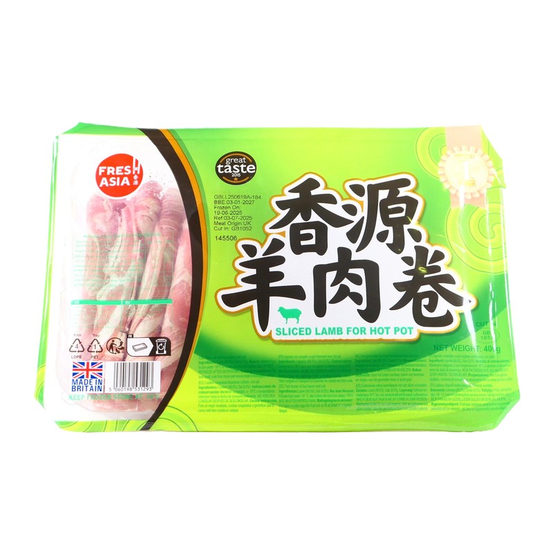 Carne Sur. Freshasia Fette Agnello Hot Pot 400g