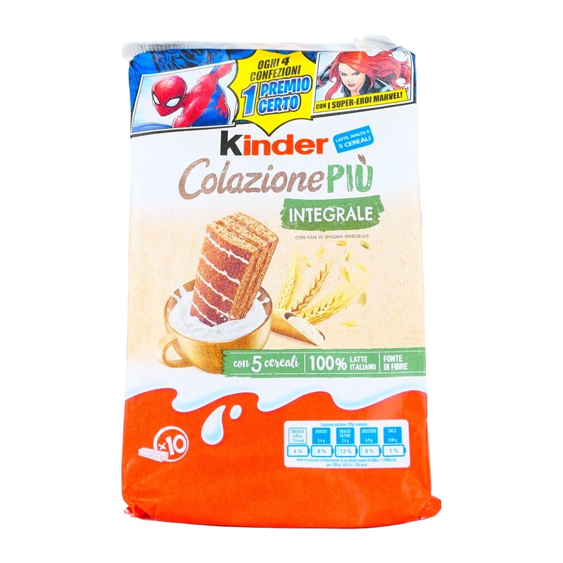 KINDER COLAZIONE PIU'INT. GR290