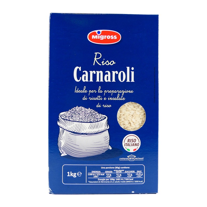 RISO MIGROSS CARNAROLI 1KG