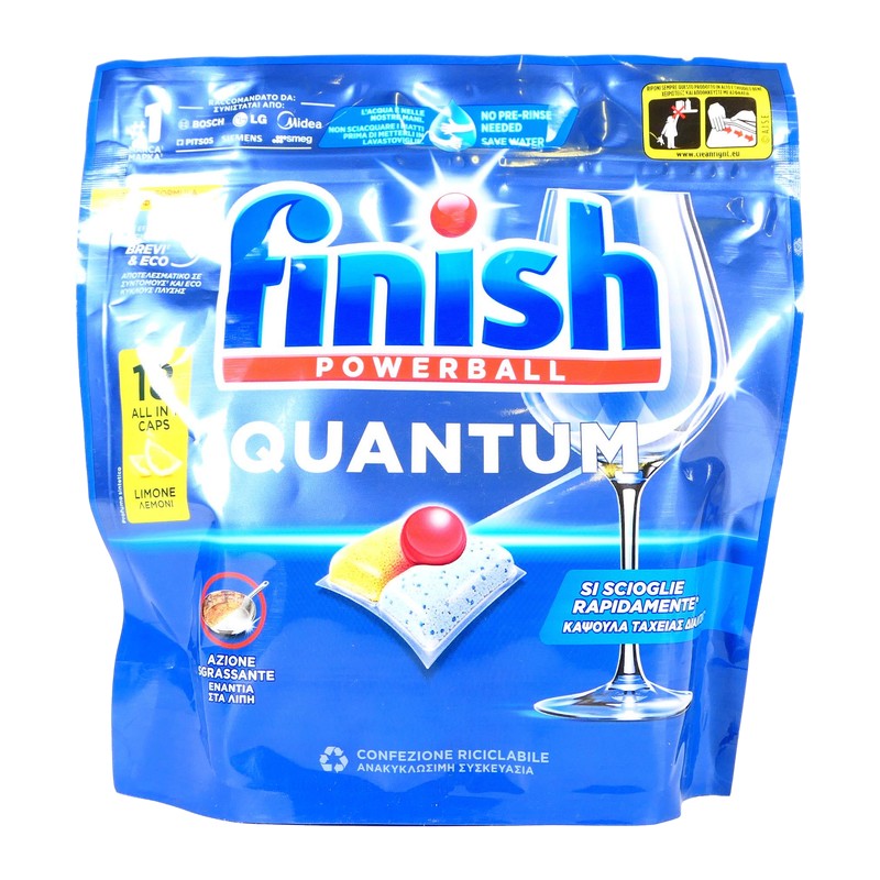 FINISH QUANTUM ALLIN1 X18 LEMON