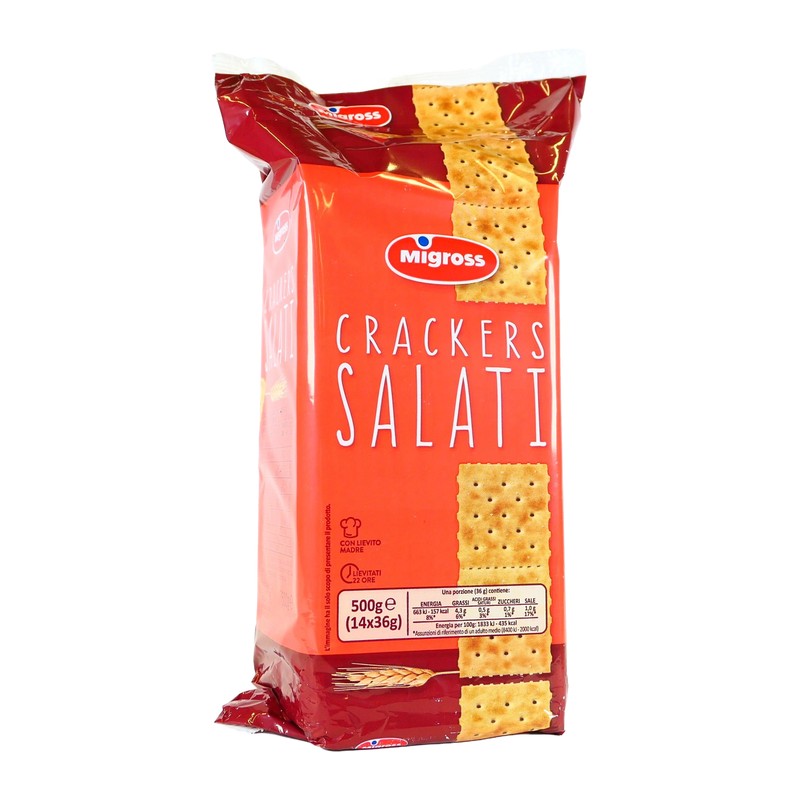 MIGROSS CRACKERS SALATI GR500