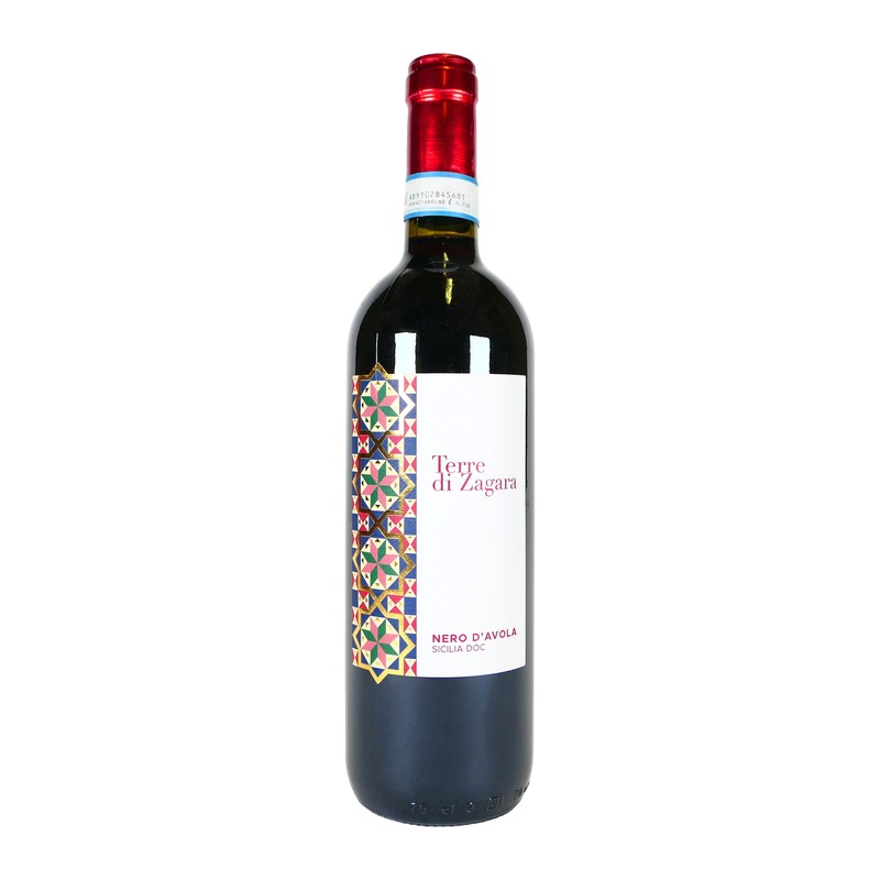 Vino Rosso Terre Zagara Nero d'A. Sicilia DOC 75cl