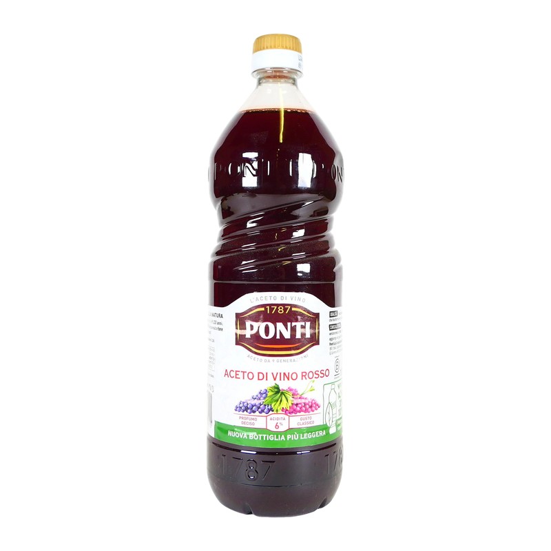 ACETO DI VINO ROSSO PONTI 1L