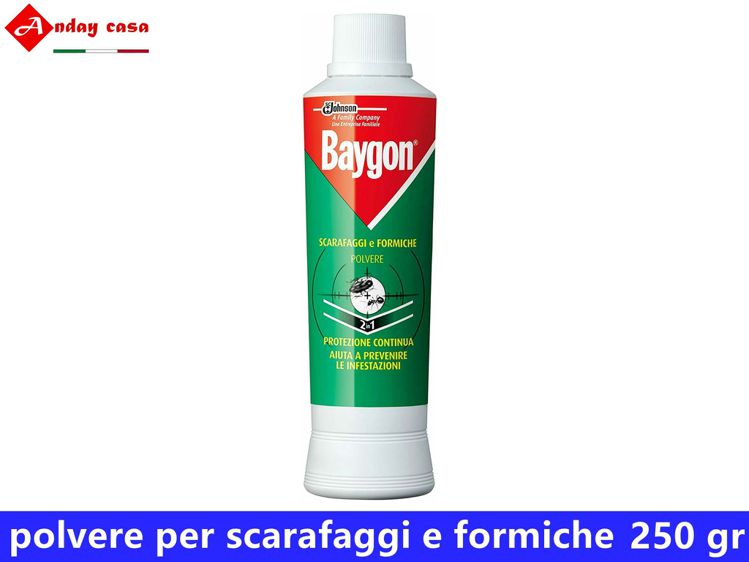 BAYGON VERDE POLVERE S/F GRANDE 250GR