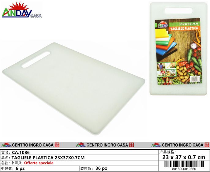 TAGLIELE PLASTICA 23X37X0.7CM