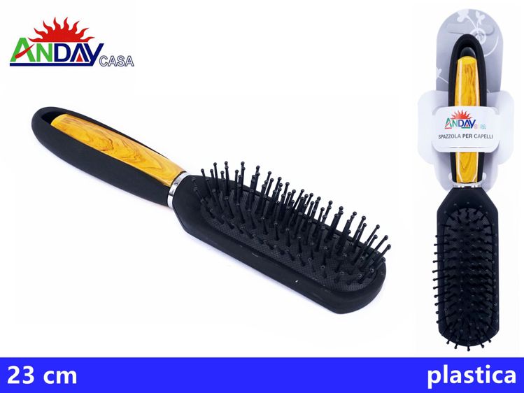 SPAZZOLA PER CAPELLI IN PLASTICA